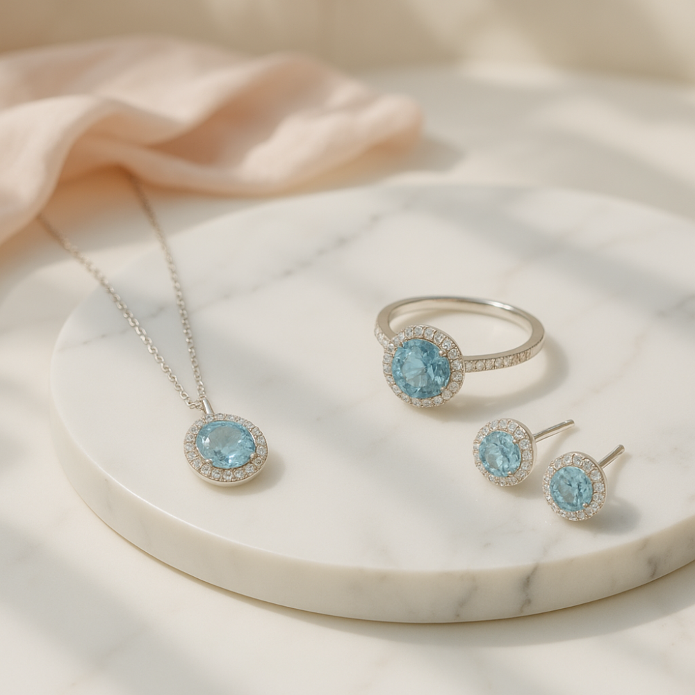 海藍寶除了具備療癒能量和優雅色澤，不同的飾物款式也各有其獨特作用和佩戴意義。