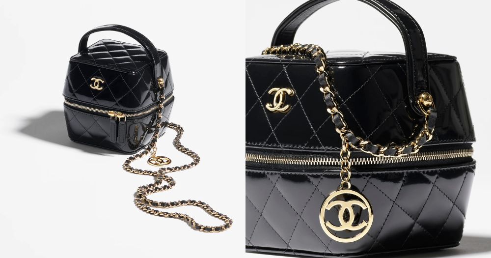 CHANEL鏈子化妝包