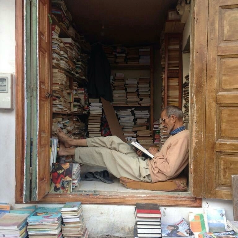 半世紀如一日,書海中的庇護所