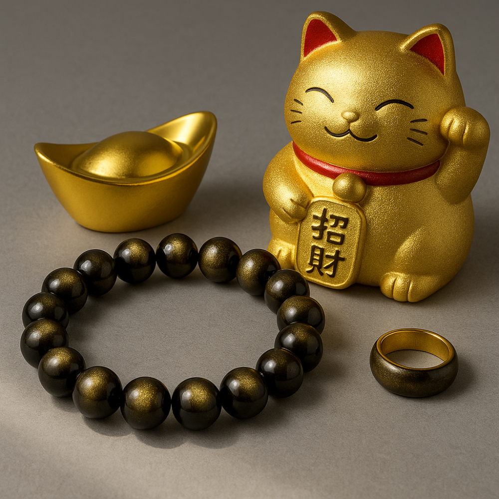 將金曜石作為心態上的正面暗示,既能提升自信也能提醒自己保持進取,如此一來,好運自然會更常伴隨左右。