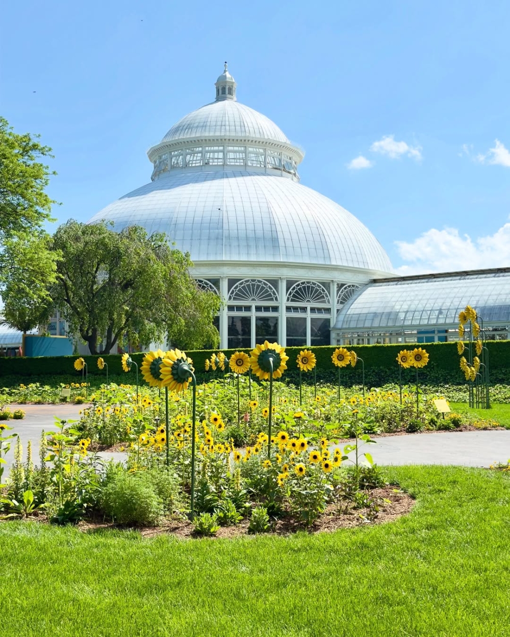 紐約植物園（NYBG）座落於布朗克斯區的布朗克斯公園內