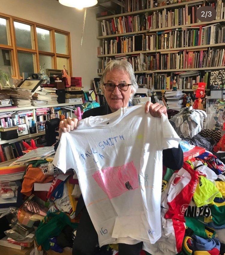為 Paul Smith 製作的 T-Shirt