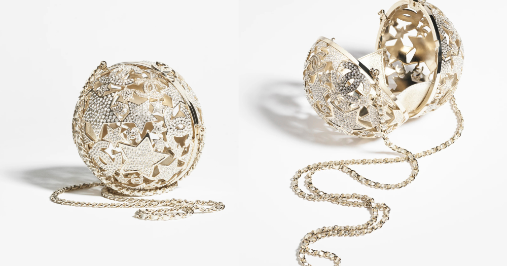 CHANEL球形盒子晚宴包