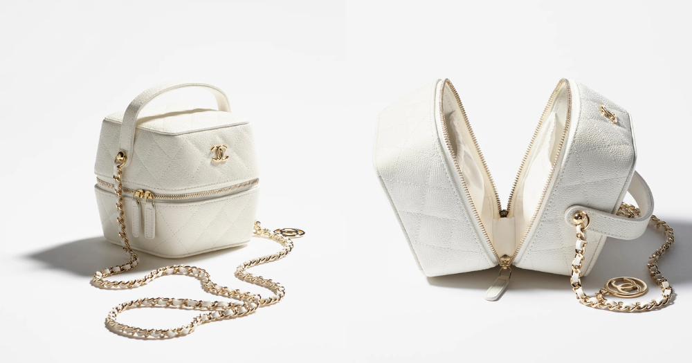 CHANEL鏈子化妝包