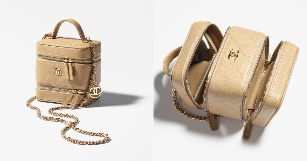 CHANEL鏈子化妝包