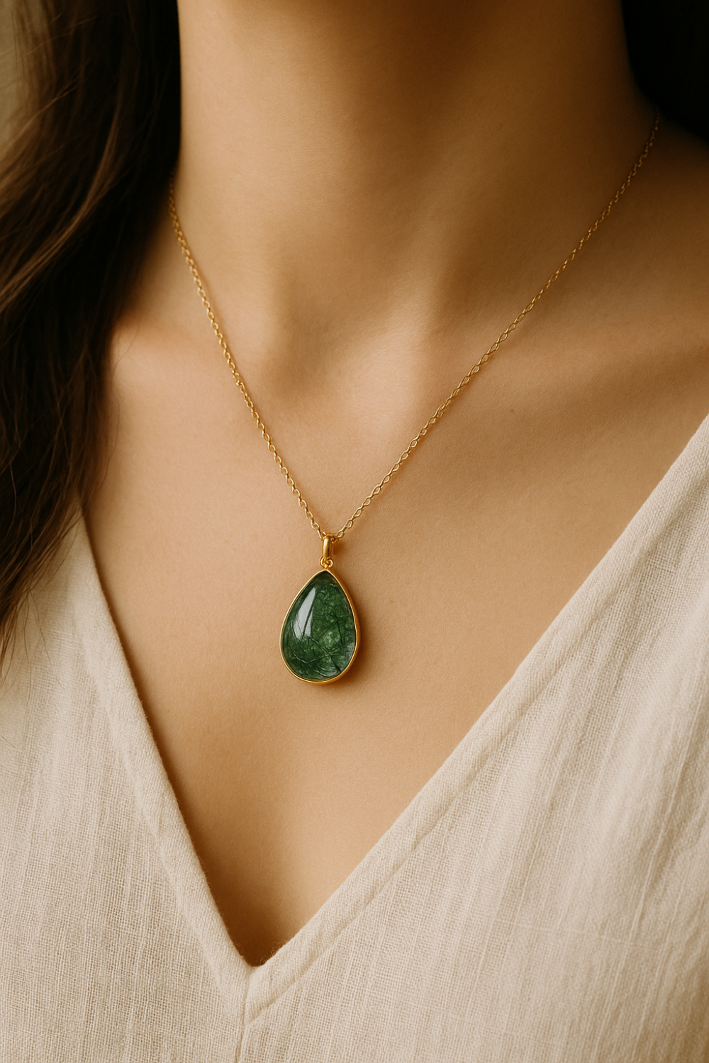 綠髮晶能量溫和穩定,適合多數人佩戴,尤其對女性來說,更是兼具美感和實用性的日常能量石!