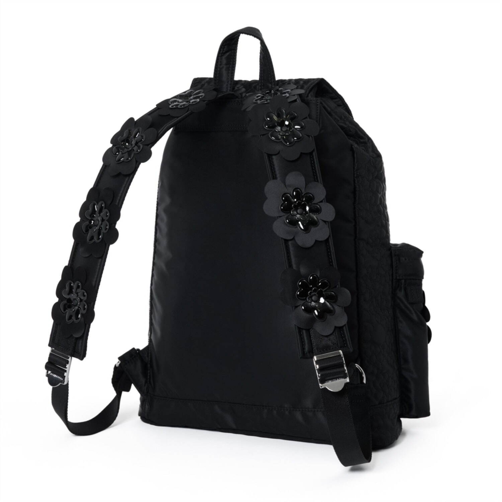 Cecilie Bahnsen × PORTER 全黑尼龍背包