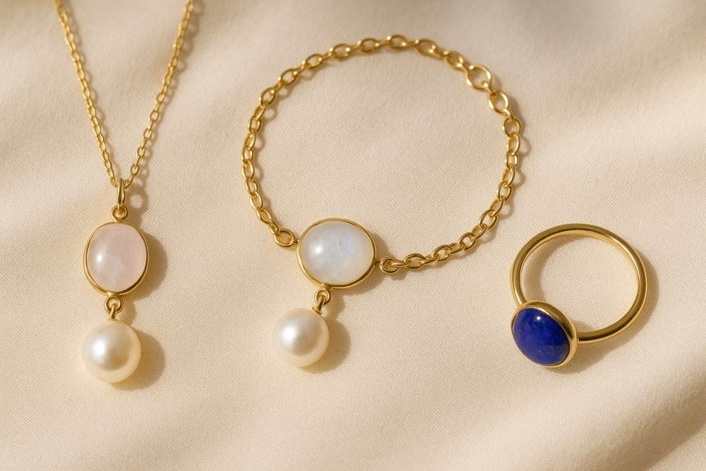 結合其他水晶，珍珠能放大療癒效果，幫助平衡身心靈，散發滿滿正能量～