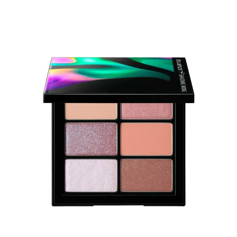shu uemura x shavonne wong藝術家聯名系列6色眼影盤