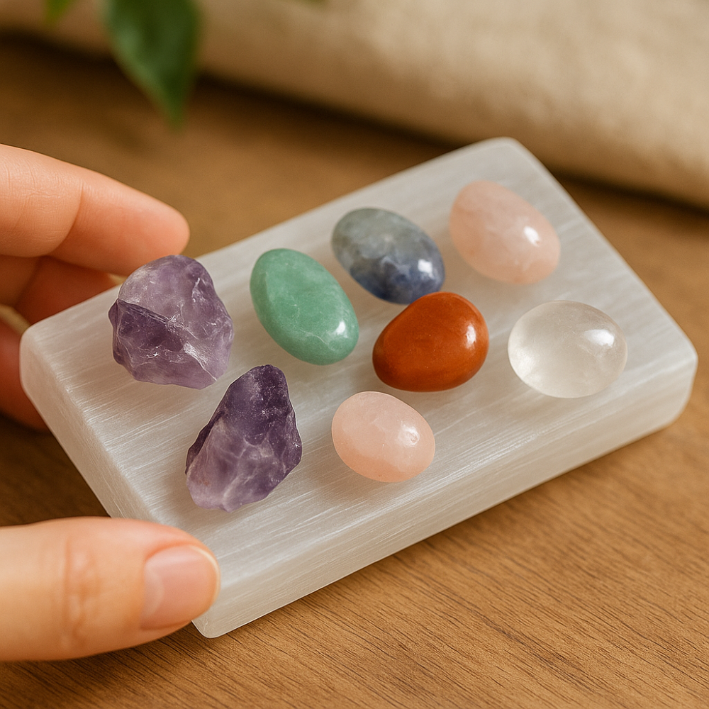 透石膏是少數具自我淨化功能,還能為其他水晶充電的礦石。