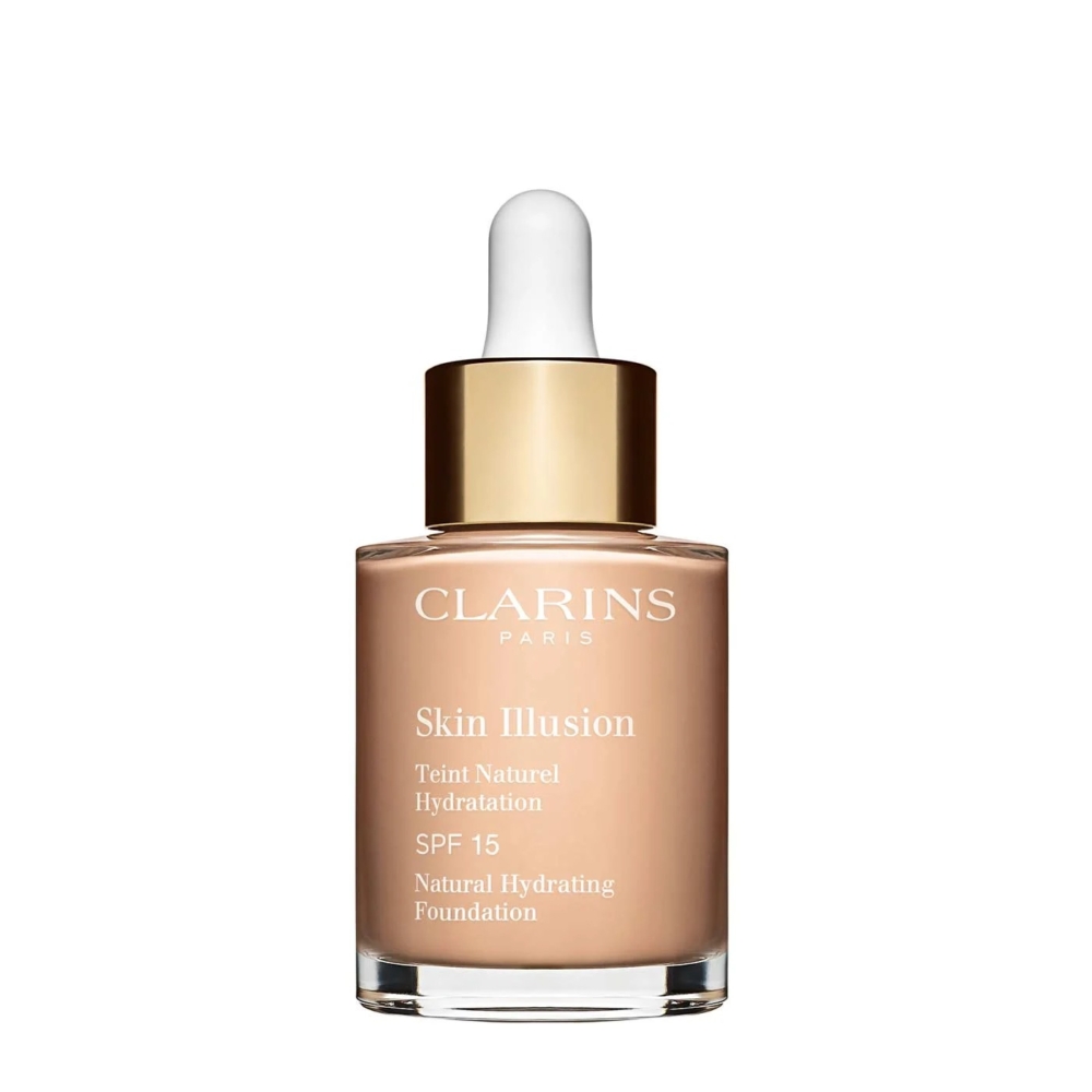 CLARINS 蘋果光天生美肌粉底液