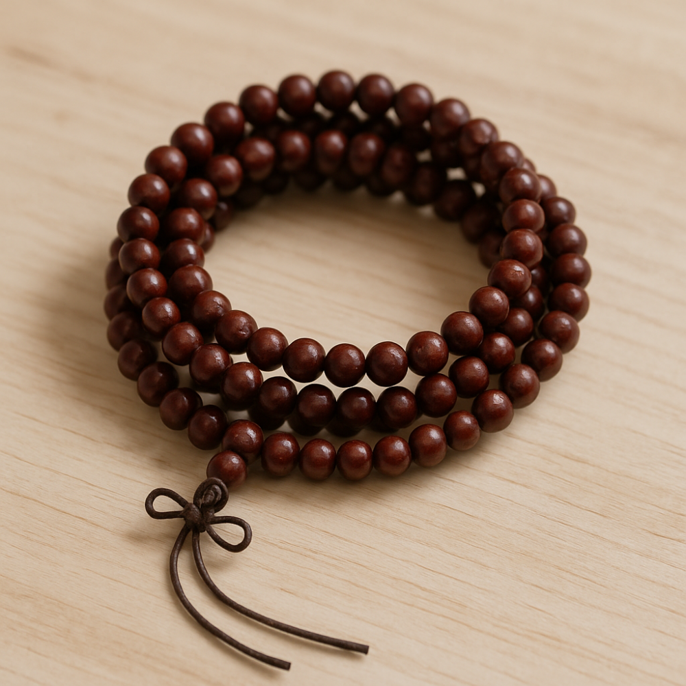 小葉紫檀不但外觀優雅,還因其天然木香和文化能量,被認為對身心靈有正面影響,特別適合追求平衡和質感的女性~