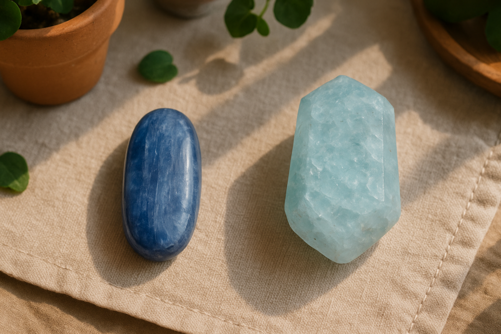 藍晶石和海藍寶雖然同屬藍色系寶石,但在顏色、硬度、用途和市場定位上各有特色。