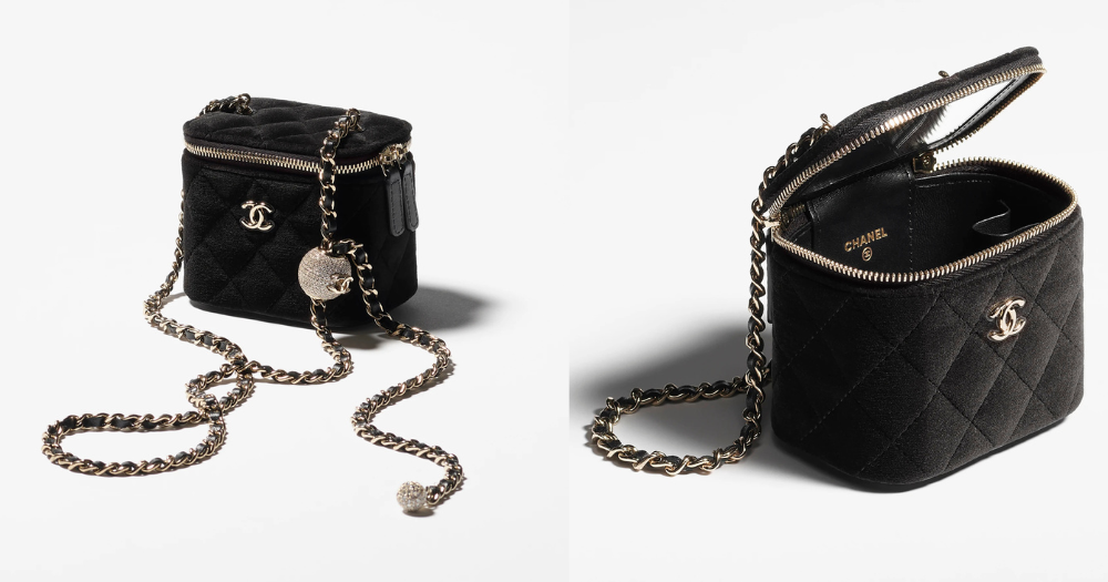 CHANEL鏈子化妝包