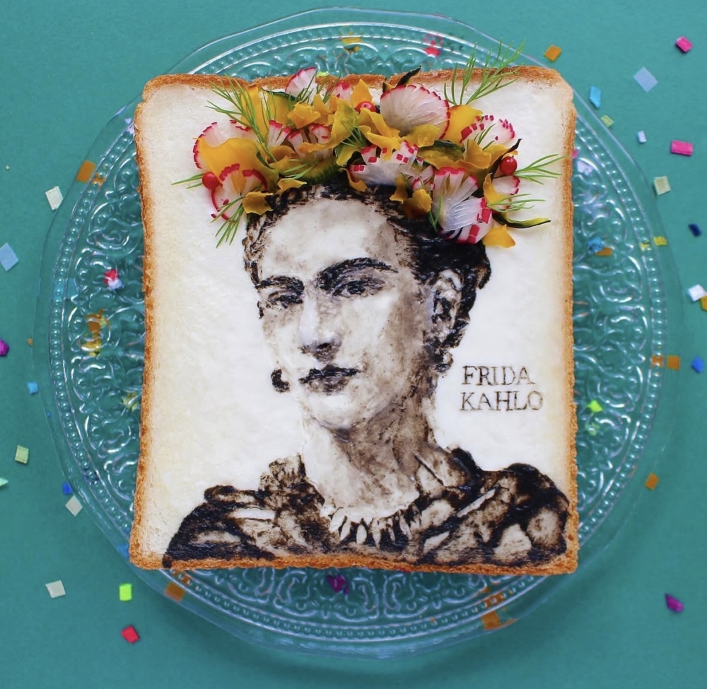 墨西哥藝術家Frida Kahlo創作。