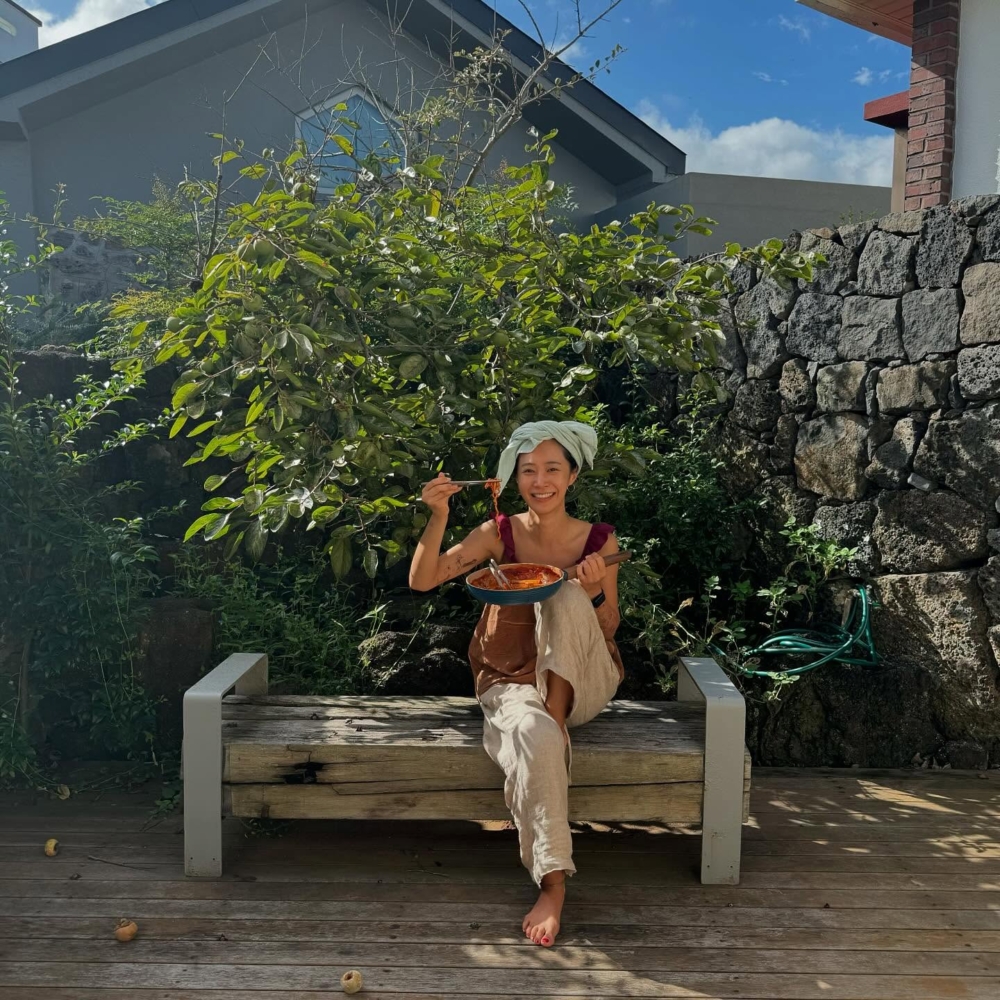 俞利在濟州島的生活儀式感,簡直拉到最滿
