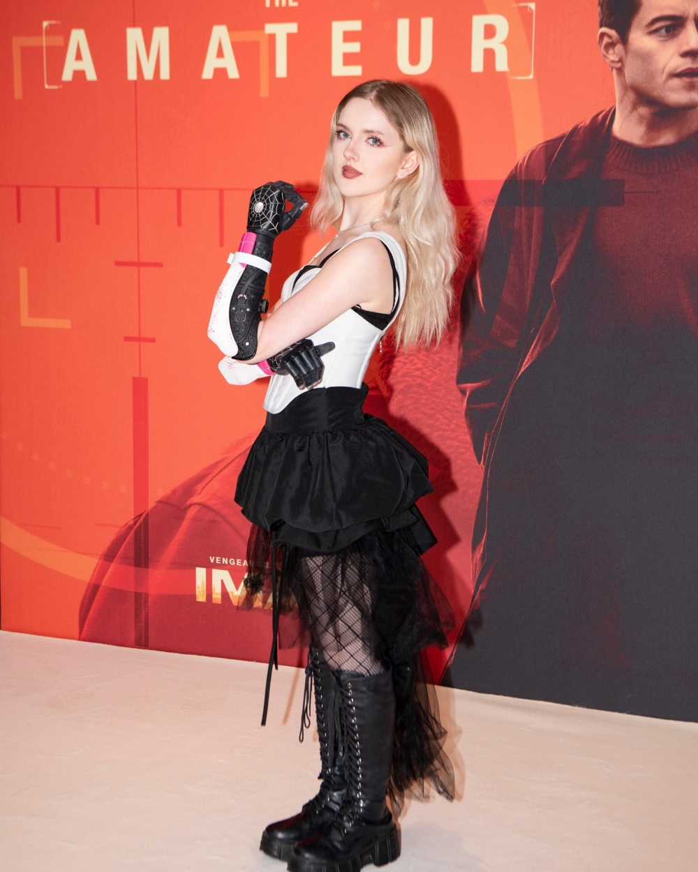 Tilly Lockey 出席《The Ameteur》首映