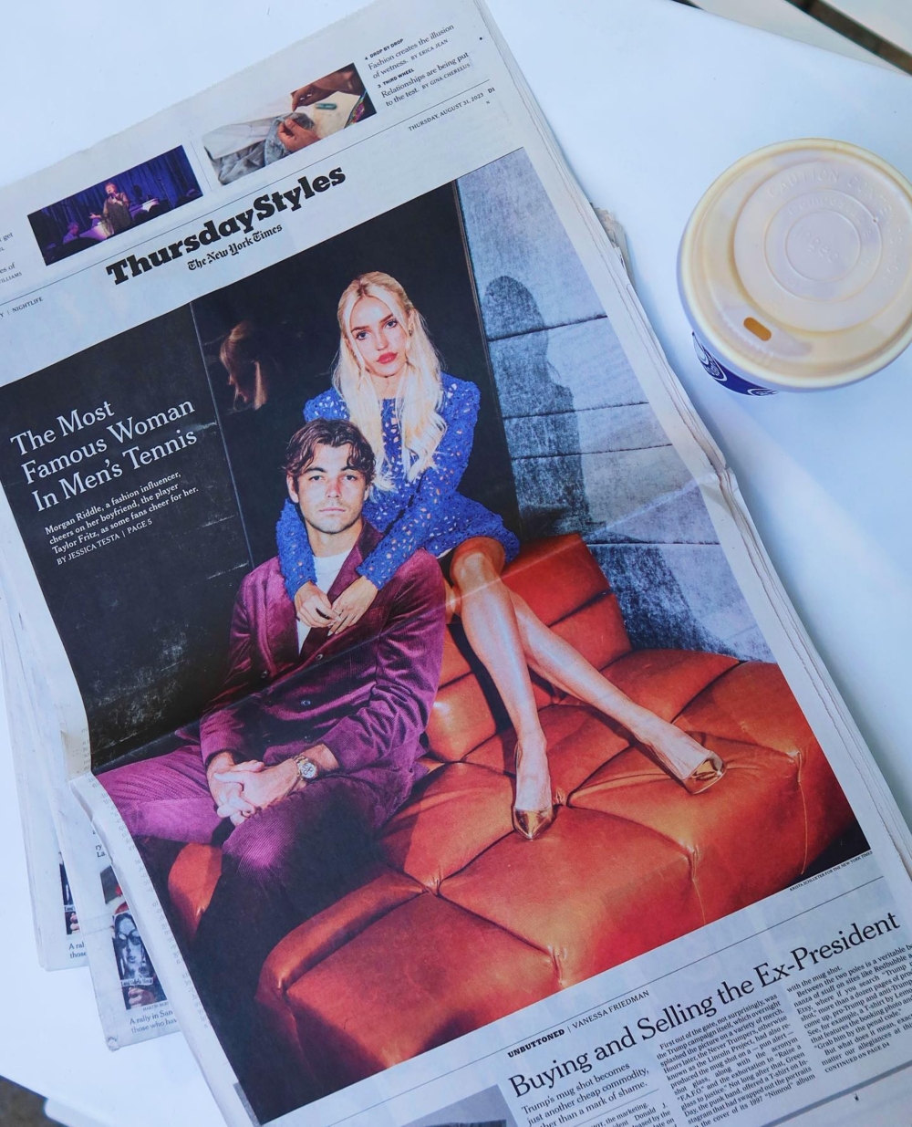 Morgan Riddle被《紐約時報》封為「男網最有名女生」