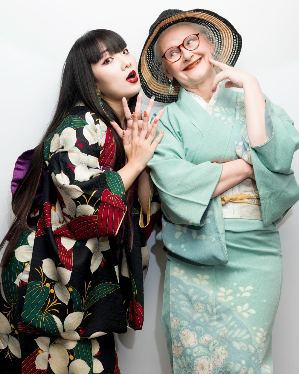 英國Kimono和服婆婆Sheila Cliffe