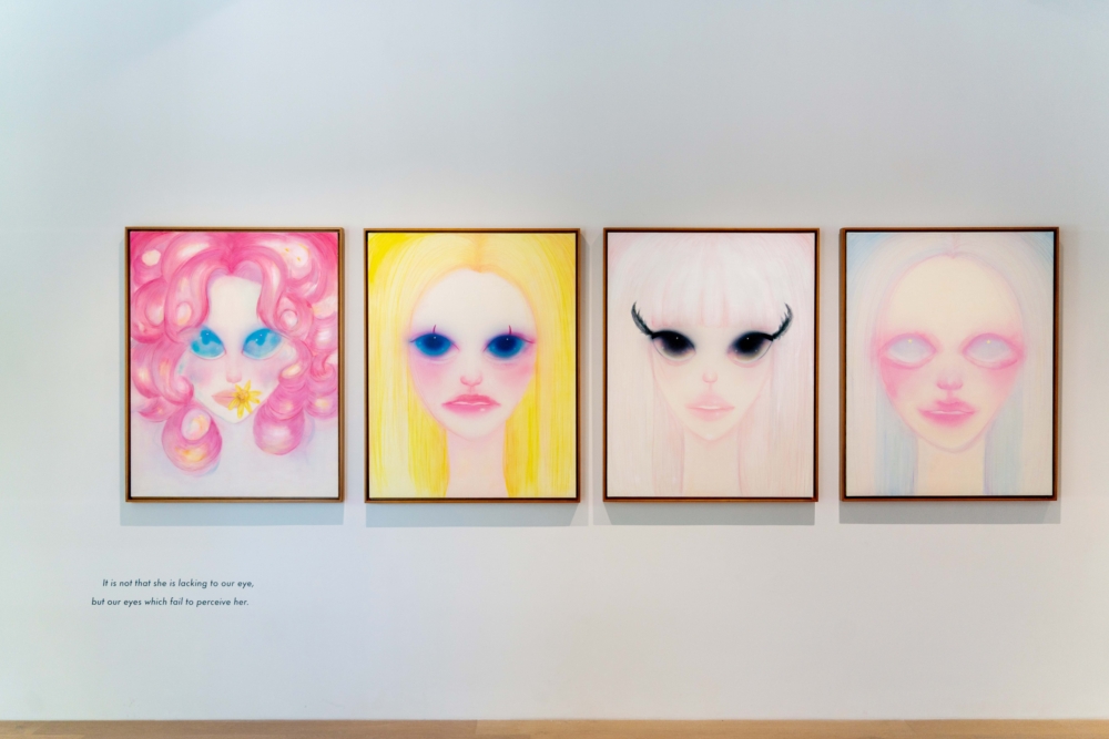 那些看似狂放的線條，其實藏著很細膩的自我探問