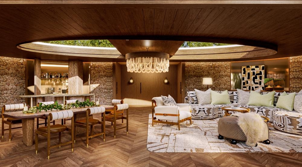 從木工家具到織品，皆由當地工匠手作完成。