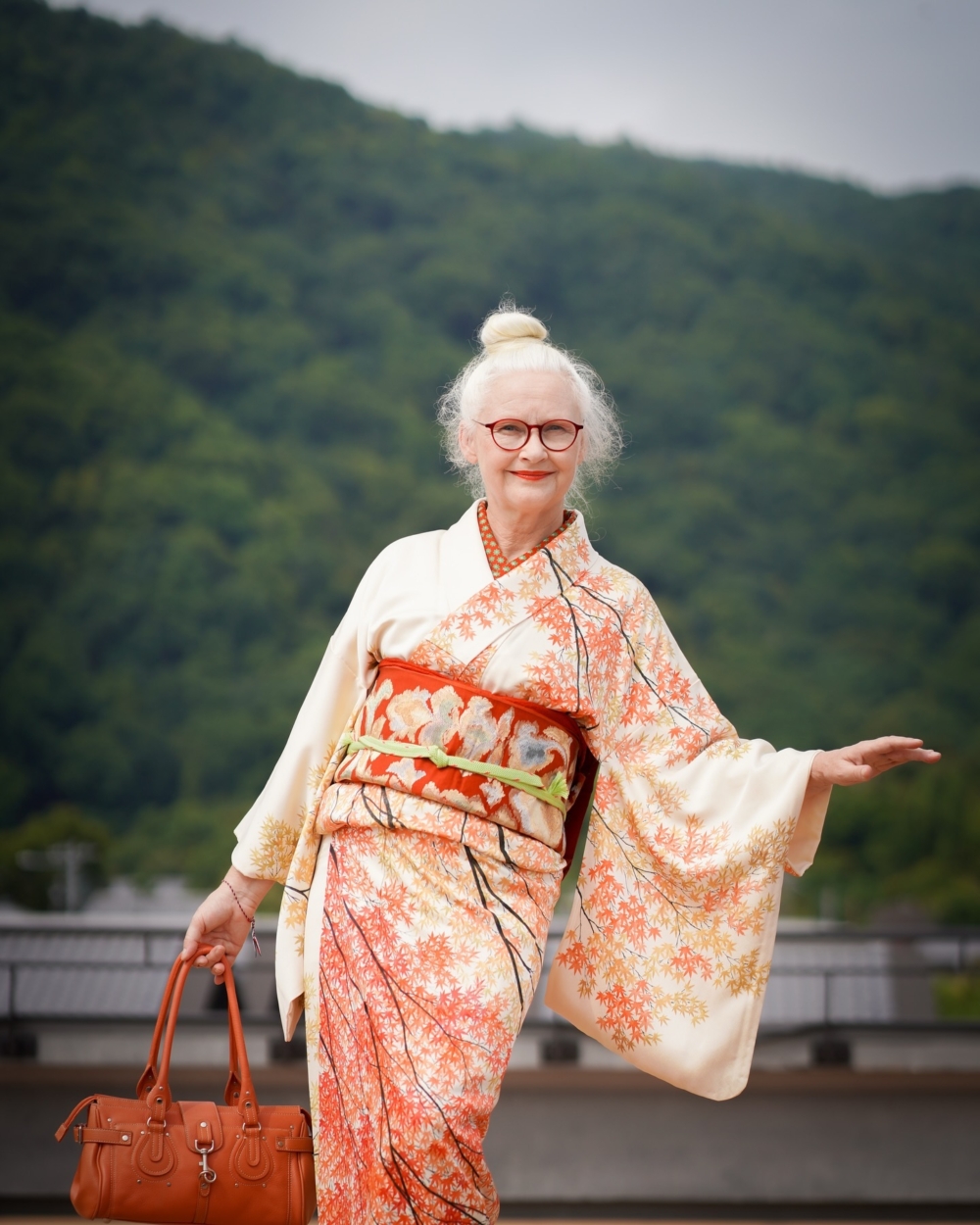 Sheila 也常在 Instagram 帳號分享每日穿搭，美美的和服照彷彿雜誌時尚大片