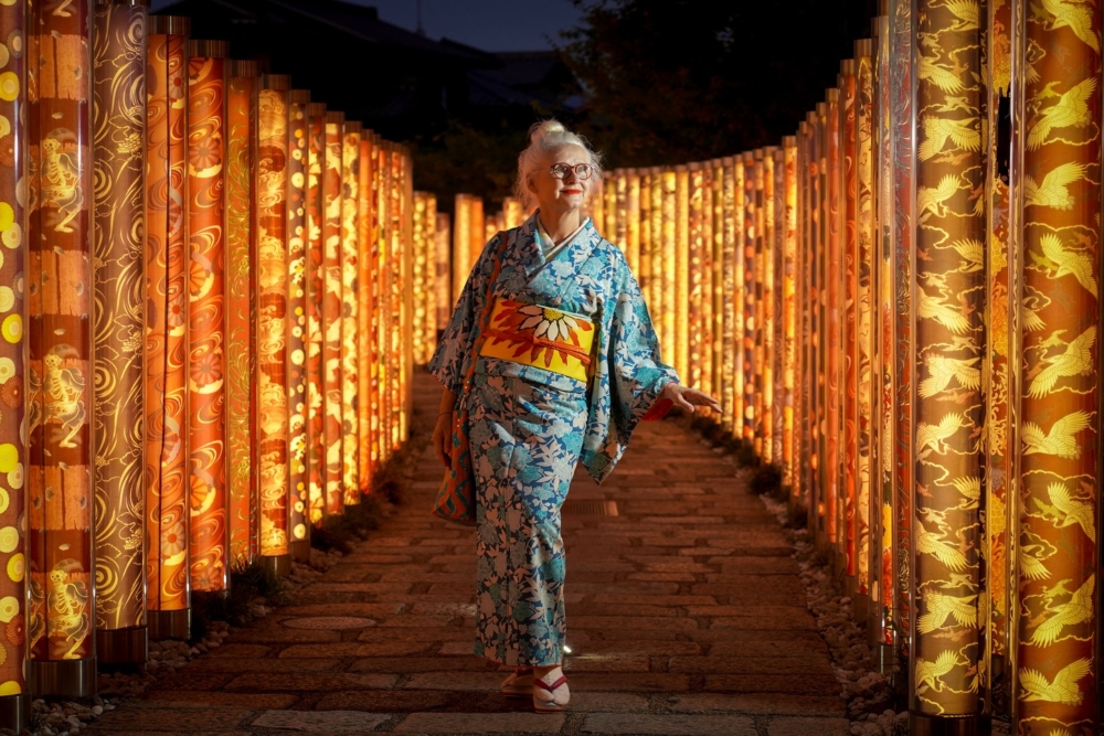 對她而言，和服不僅是優雅的服飾，更蘊含了日本的美學精髓