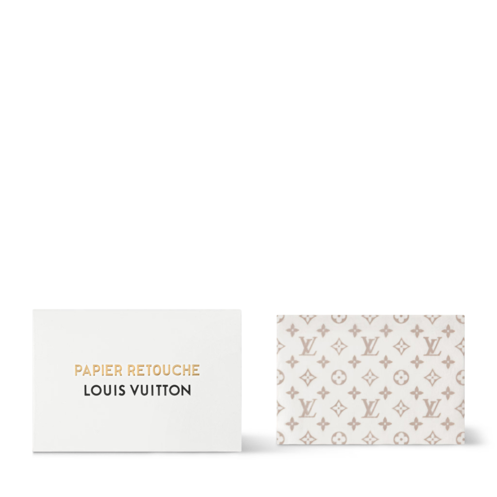 印滿Monogram老花圖案的吸油紙