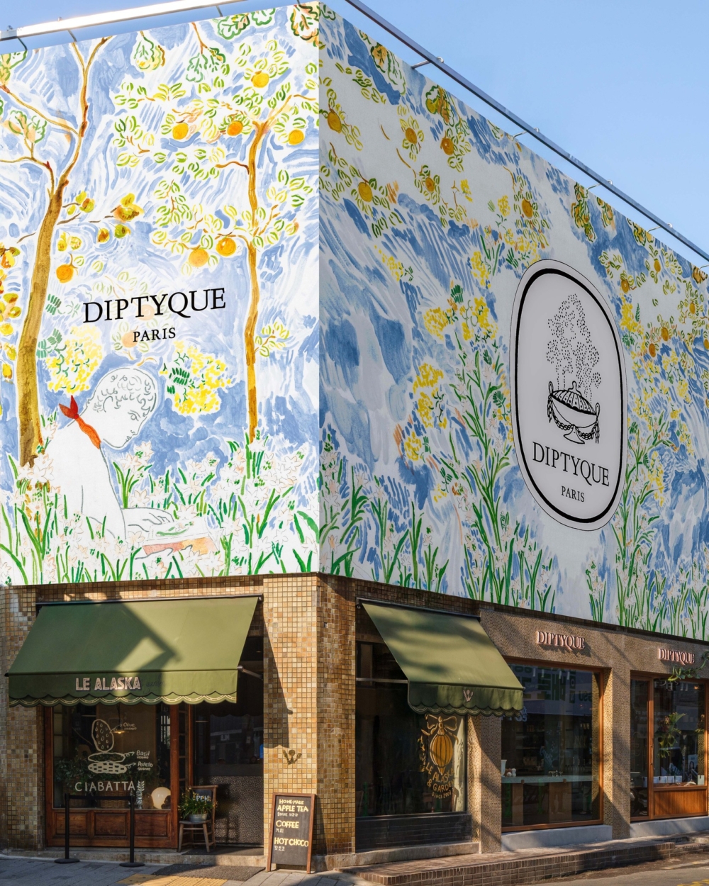 在首爾最時尚的聖水區，Diptyque 開設了其在韓國的第二家精品店，將法式浪漫與現代美學完美融合