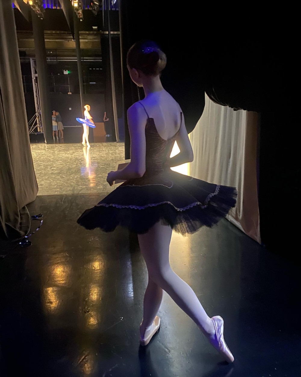 Evie 常說姐姐的芭蕾路啟發了她對舞蹈的愛