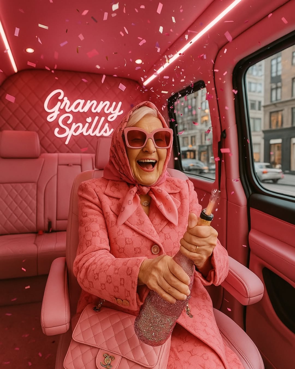 AI阿嬤脫穎而出,其中包括「Granny Spills」阿嬤以及「Dirty Darlene」阿嬤。