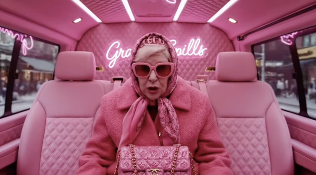 不同於我們熟悉的慈祥奶奶形象,她們戴上墨鏡,語氣犀利卻充滿幽默。