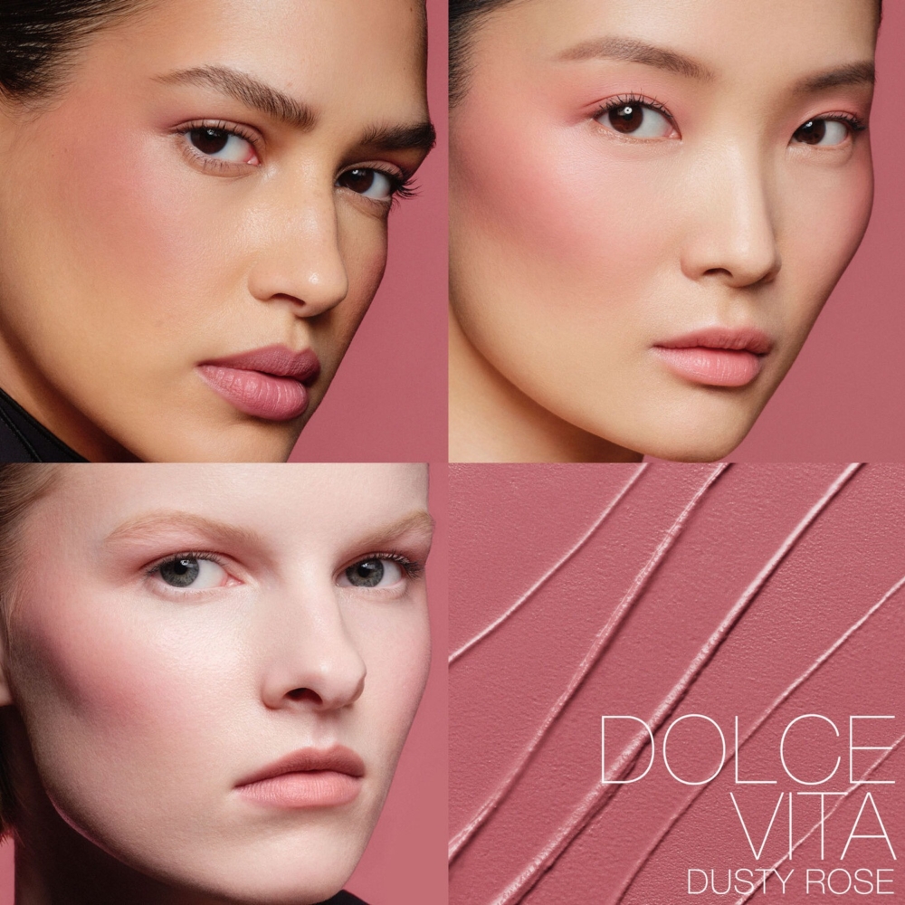 這支Dolce Vita可以說是黃皮女孩的氣質玫粉代表