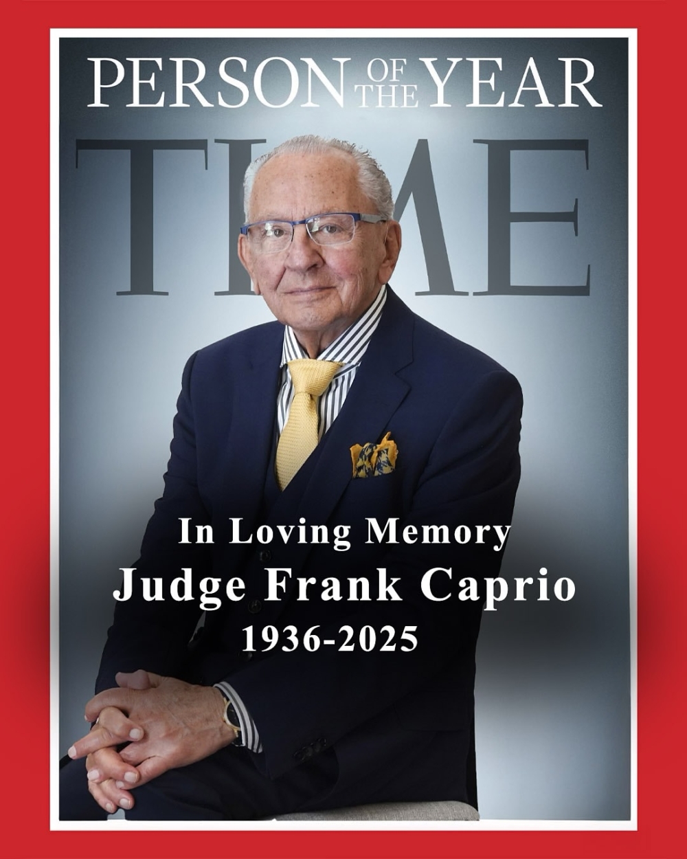 Caprio法官提醒我們,真正的力量來自內心。