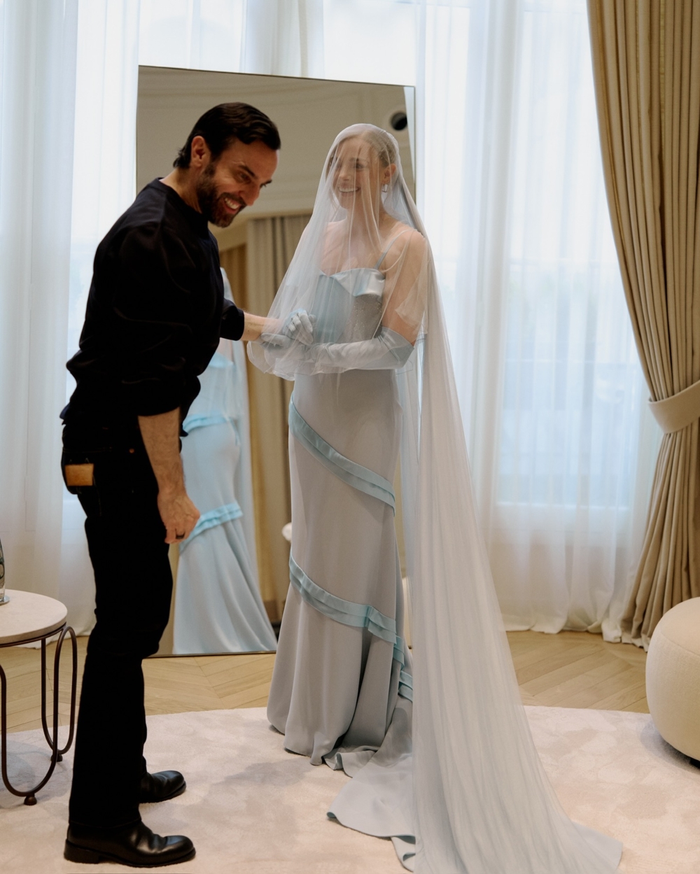 Louis Vuitton訂製夢幻婚紗