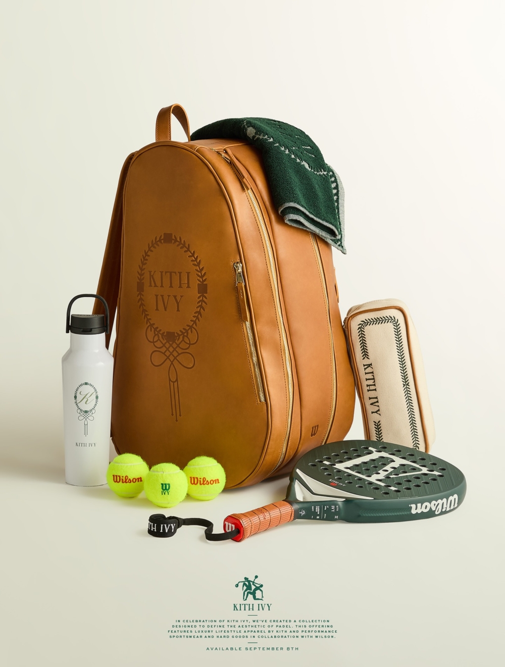 Ronnie Fieg 還攜手 Wilson 推出聯名球具