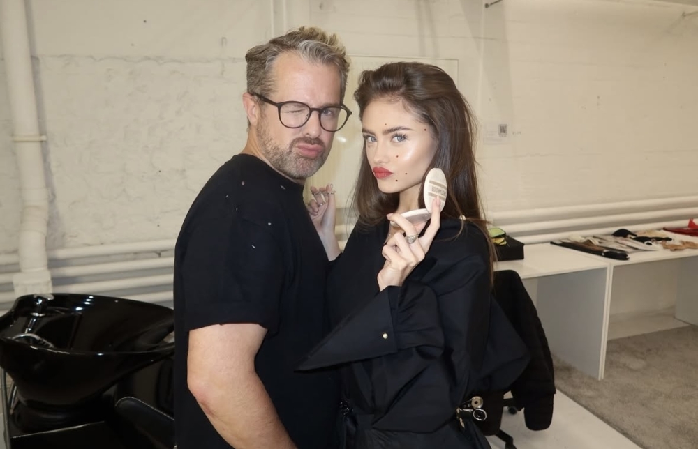 為Dior Beauty品牌拍攝廣告。