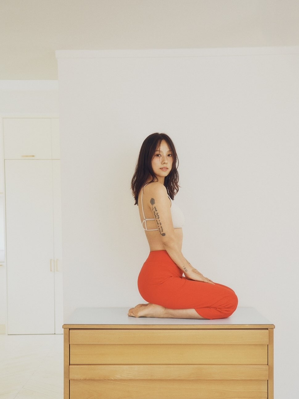 李孝利選擇哈達瑜伽作為主打課程