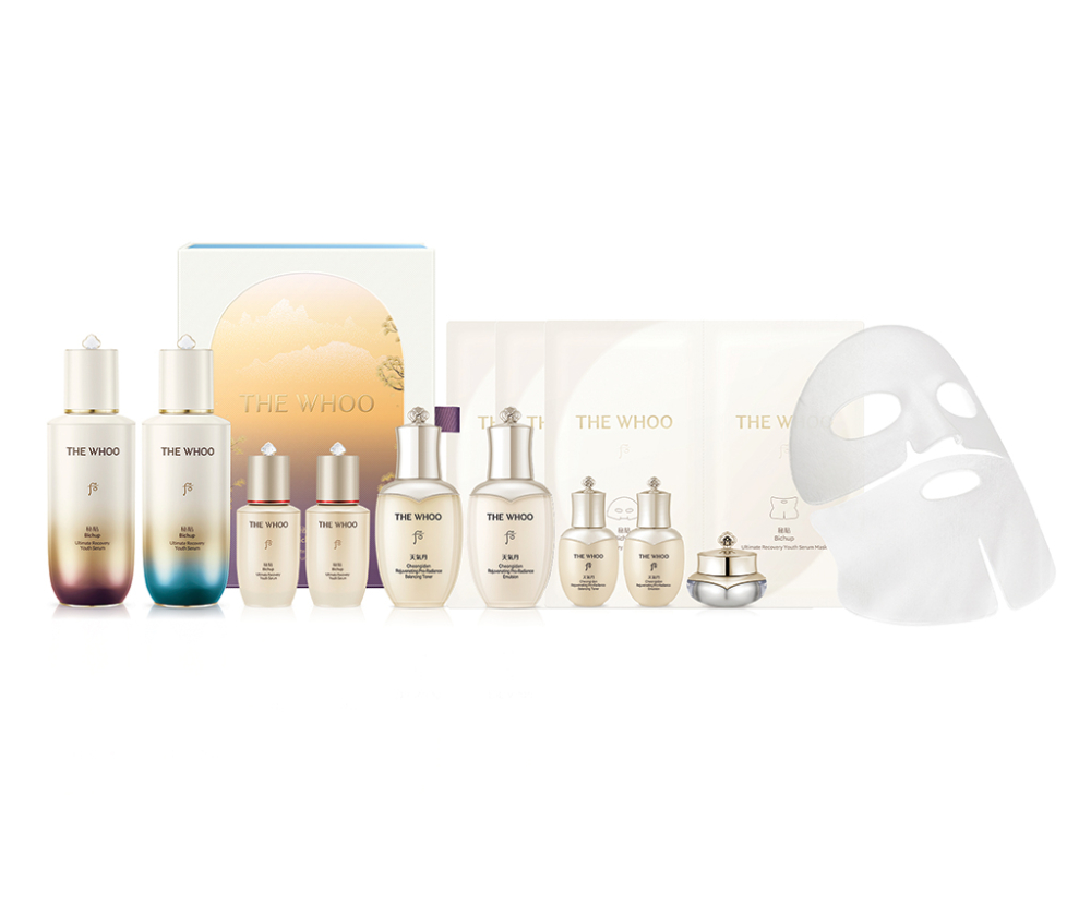 SOGO感謝周年慶2025：THE WHOO【16週年珍藏版】秘貼 煥能修護讐精華套裝
