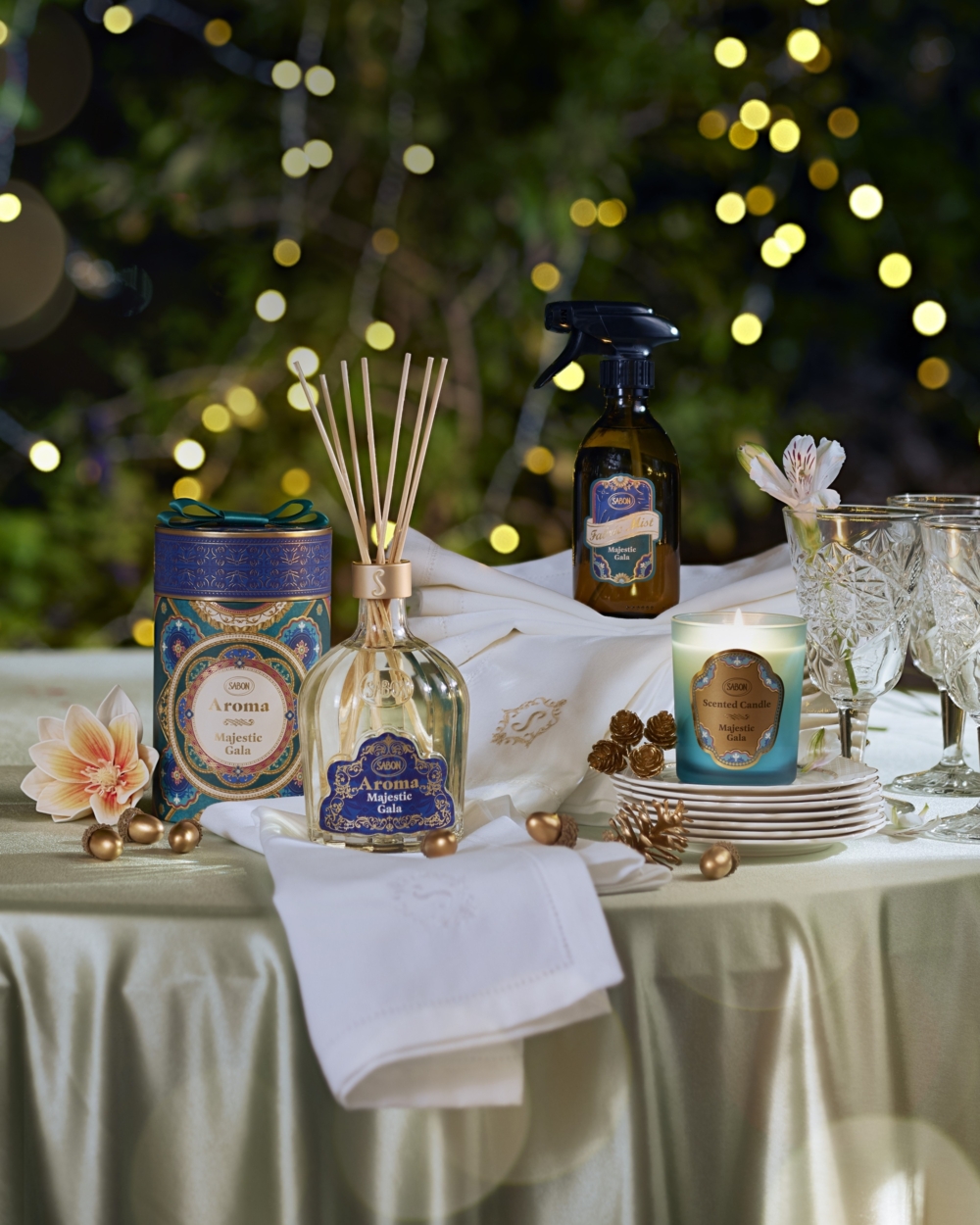 SABON 2025年聖誕節以「流光夜宴」為題