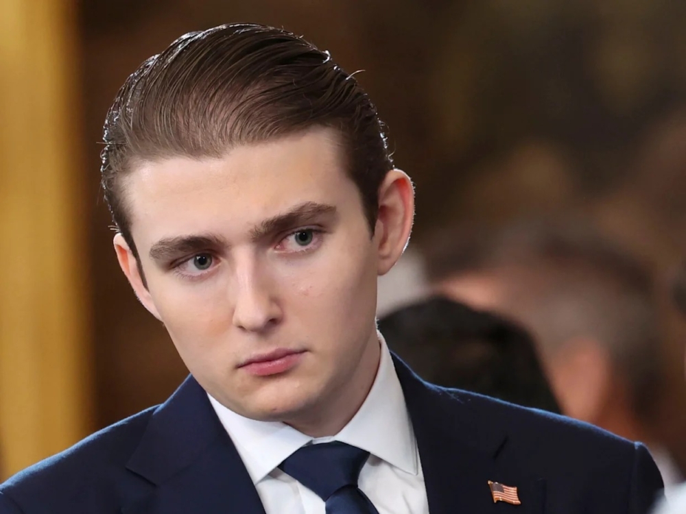 Barron Trump－Gen-Z加密新星，淨資產：1.5 億美元