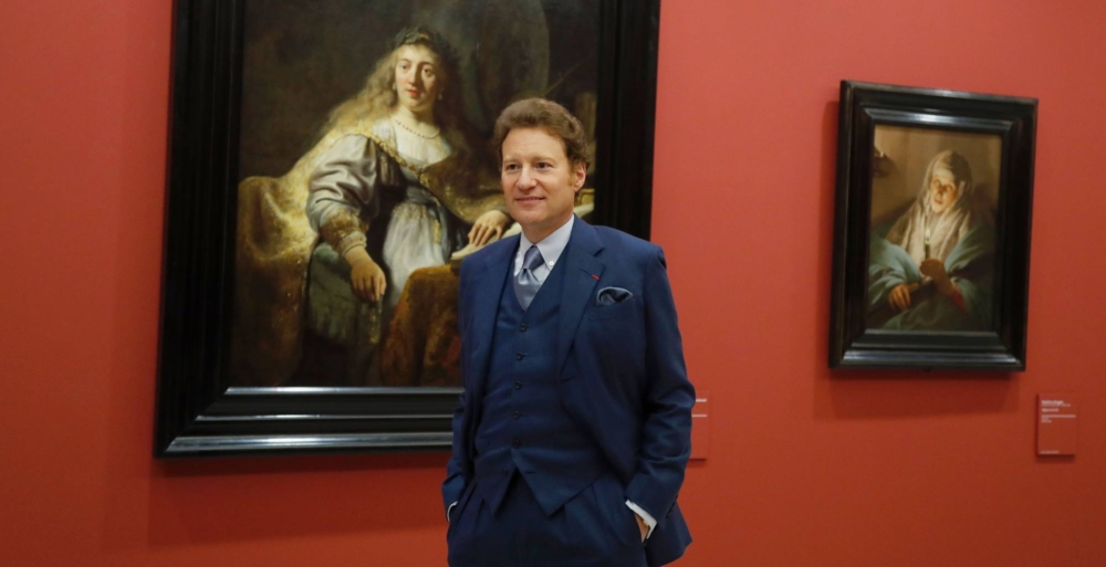 搭上先前的 NFT 數位藝術熱潮給了他靈感，既然數位圖片能拆分交易，為什麼大師名畫不能？