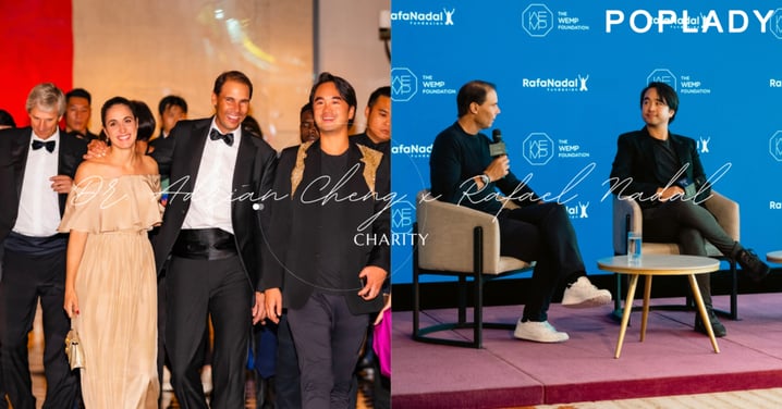 這兩位私下竟然是好友？！跨越界別、地域的心靈契合：一位亞洲領航者與一位網壇傳奇，鄭志剛博士與拿度如何以友誼為名，為慈善共同編織全球兒童的「希望之網」？