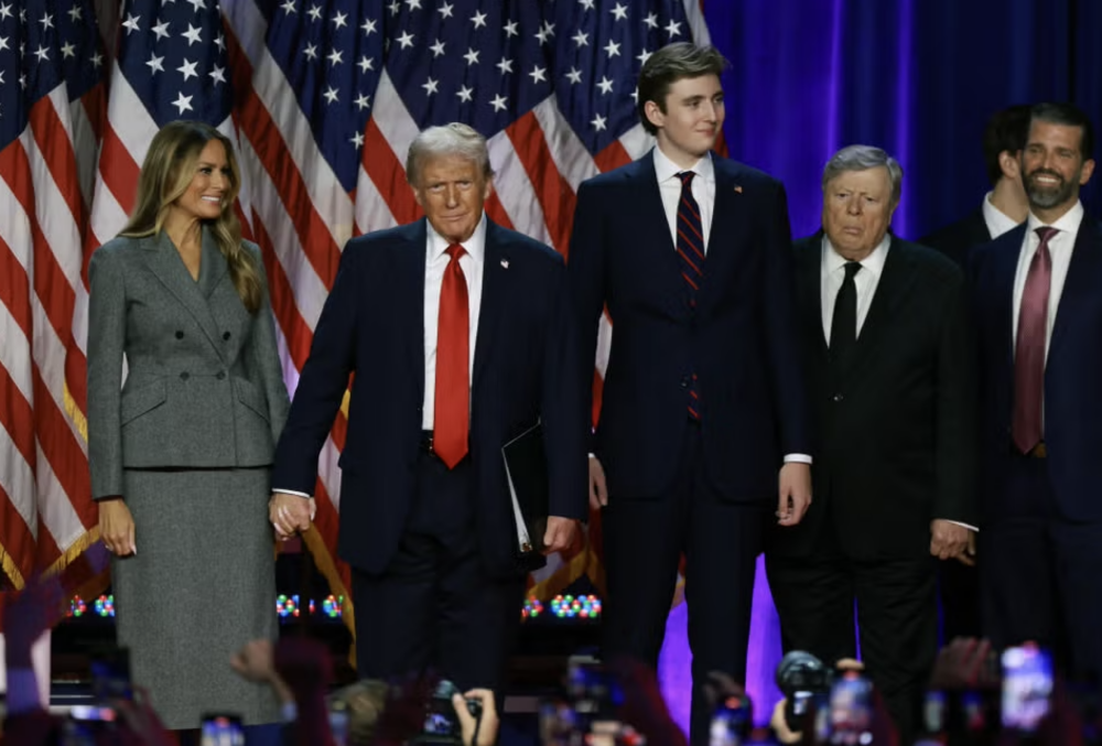 Barron Trump－Gen-Z加密新星，淨資產：1.5 億美元