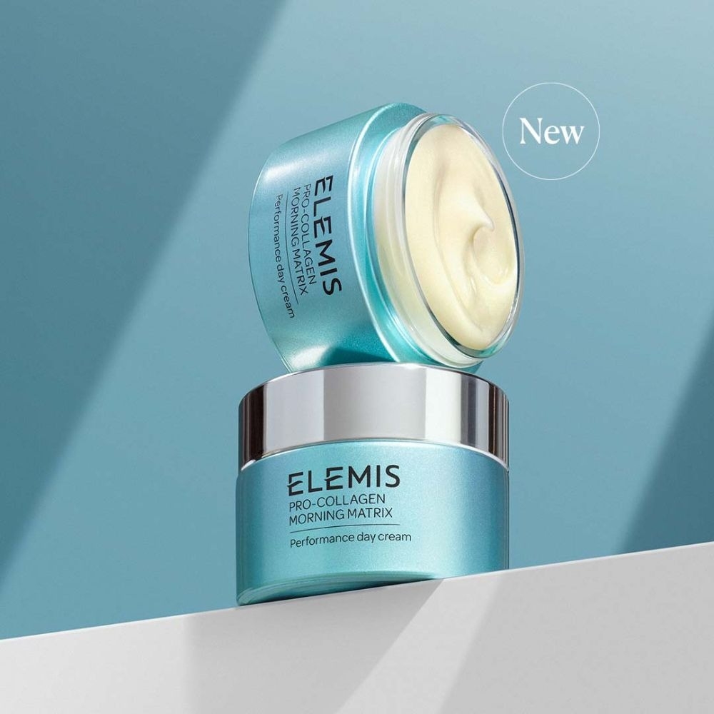 ELEMIS海洋膠原超時空逆時賦活霜能給予肌膚紮實的包覆感與安全感，幫助撫平動態紋