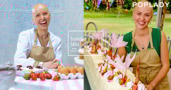 英國烘焙大賽最特別冠軍誕生,脫髮症患者Jasmine從戴假髮到剃光頭站上電視,如何把最脆弱部分變最迷人特質