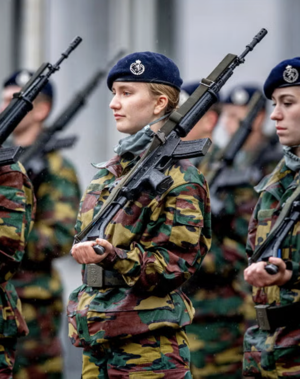 公主也要當兵？責任感從小練起