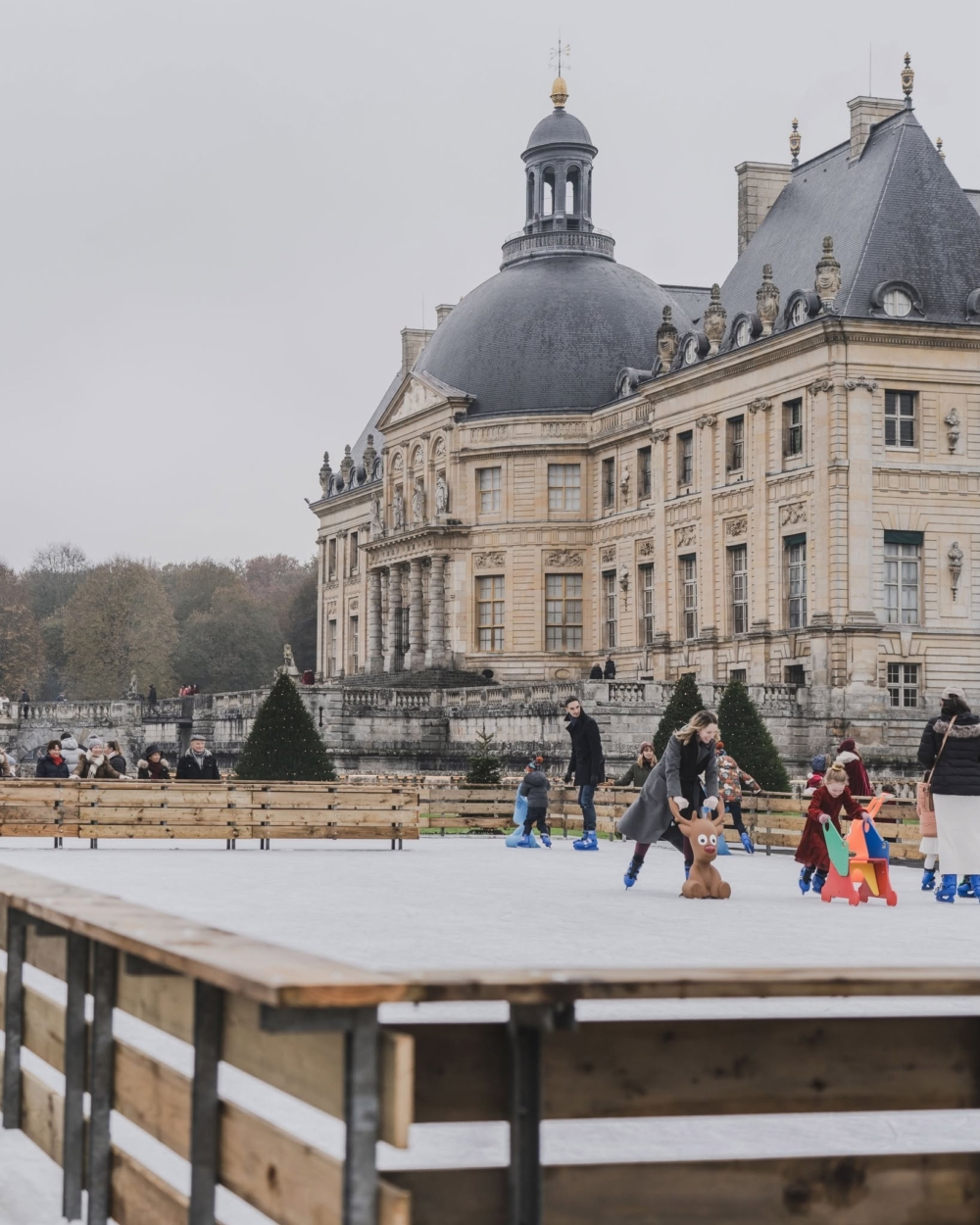 Château de Vaux-Le-Vicomte沃子爵城堡：童話城堡中的浪漫冰舞