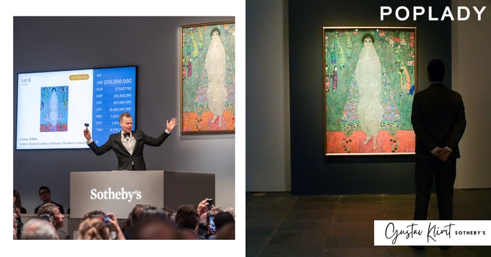 打破現代藝術拍賣史最高紀錄，奧地利藝術家Gustav Klimt克林姆天價畫作見證了歷史洪流，背後的故事比畫本身還精彩！
