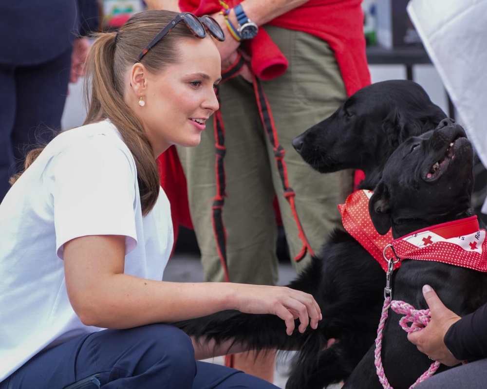 公主沒有發表公開辯解，反而選擇以實際行動回應一切。她積極投身青年公益與環境教育